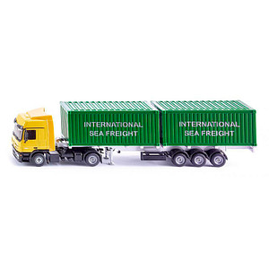 4006874039210 - LKW Mercedes-Benz Actros mit Container 3921 Spielzeugauto  4006874039210 siku