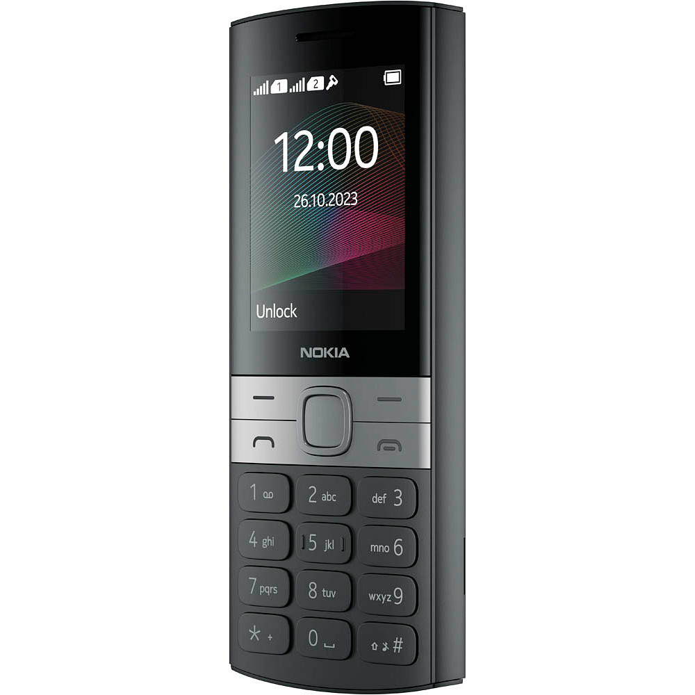 NOKIA 150 2G (2023) Dual-SIM-Handy schwarz WB6714