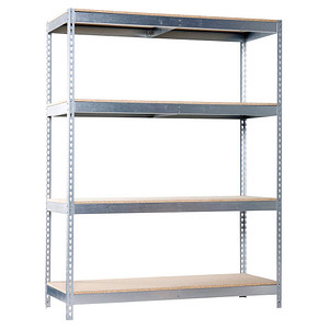 8435104922514 -  Schwerlastregal ECOFORTE 1506-4 778100047201568 silber 1500 x 600 x 2000 cm 8435104922514 Simon Rack