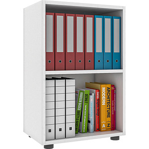 4051814420504 - Holzregal stehend platzsparender Aktenschrank Maße ca H 74 x B 49 x T 32 cm Elegantes Regal Büroregal – Ulas 2f