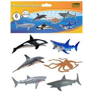 4064997402427 - P09810B06B Meerestiere Spielfiguren-Set 4064997402427 6 Stück