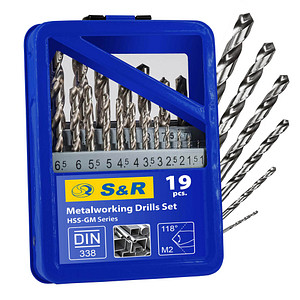 4061349003479 - HSS-GM-Serie Metallbohrer-Set 4061349003479 S&R 4061349003479 - HSS-GM-Serie Metallbohrer-Set 4061349003479 S&R