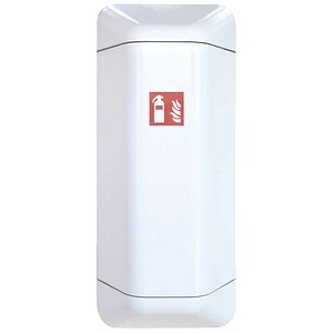 EICHNER Feuerlöscherschrank - weiß - 43,3 cm x 22,5 cm x 1,03 m