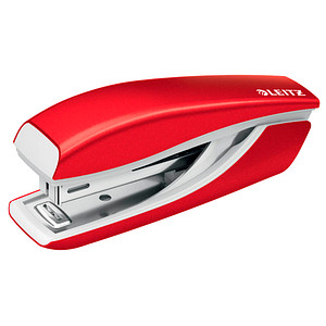 LEITZ Heftgerät NeXXt 5528 WOW Mini rot-metallic