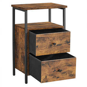 0194343025766 - Nachttisch braun 380 x 280 x 600 cm 0194343025766 VASAGLE 0194343025766 - Nachttisch braun 380 x 280 x 600 cm 0194343025766 VASAGLE