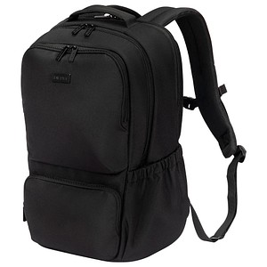 DICOTA Laptop-Rucksack Rucksack COMPANION Kunstfaser schwarz 17,0 l bis 40,6 cm (16 Zoll)