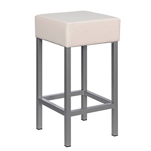 myCUBUS Barhocker beige Leder