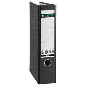 LEITZ 1092 Doppelordner schwarz Karton 7,5 cm LEITZ 1092 Doppelordner schwarz Karton 7,5 cm