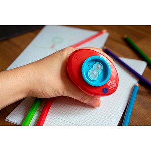 4064900018752 - Linkshänder Dosenspitzer doppelt Medi Grip Lefty M2 rot