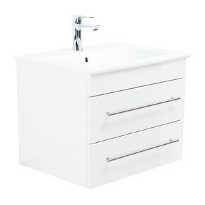 Waschtischunterschrank Venticello weiß/weiß