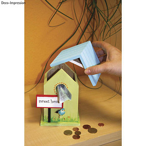 4006166141225 - Bastelholz natur Vogelhaus Box 4006166141225 - Bastelholz natur Vogelhaus Box