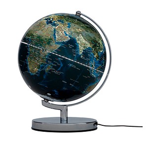 TROIKA® Leuchtglobus TERRA CITY LIGHT