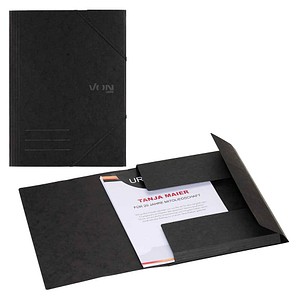 VON LEITZ Eckspanner DIN A4 schwarz, 1 St.