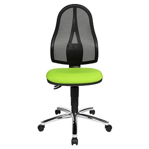 4014296242026 - Bürostuhl Point 60 grün   chrom bis 110kg 4014296242026 Topstar