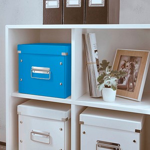 4002432117239 - Aufbewahrungsbox Click & Store WOW Cube 6109-00-36 10 Liter mit Deckel für A5 außen 260x260x240mm Karton blau 4002432117239 4002432117239 - Aufbewahrungsbox Click & Store WOW Cube 6109-00-36 10 Liter mit Deckel für A5 außen 260x260x240mm Karton blau 4002432117239