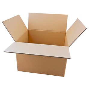 Nestler Wellpapp-Faltkartons 2-wellig braun 49,3 x 41,3 x 34,8 cm Außenmaß, 20 St.