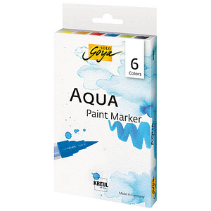4000798118327 - 6 SOLO Goya Aquarellmarker farbsortiert 4000798118327 6 Stück 4000798118327 - 6 SOLO Goya Aquarellmarker farbsortiert 4000798118327 6 Stück