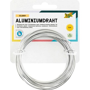 folia Basteldraht silber 2,0 Ø mm 5,0 m 1 St.