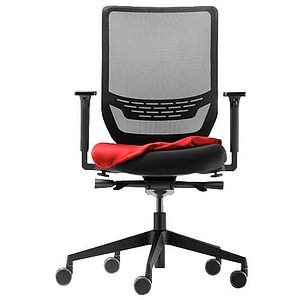 Trendoffice by Dauphin Sitzkissenbezug rubinrot, 1 St.