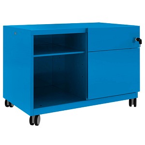 Note™ Caddy Ohne Rollcontainer blau 2 Auszüge