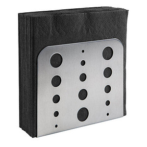 4004133117808 - APS Serviettenhalter Edelstahl matt poliert mit Lochmuster
