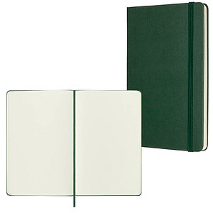 MOLESKINE Notizbuch Classic Collection fester Einband ca. DIN A5 blanko, myrtengrün Hardcover 240 Seiten, 1 St.