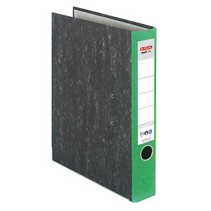 4008115141508 - Ordner herlitz maXfile nature DIN A4 Rückenschild geklebt Hartpappe Rückenbreite 50 mm grün 1 Stück