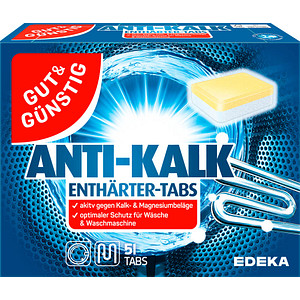 GUT&GÜNSTIG Waschmaschinen-Entkalker 51 St.