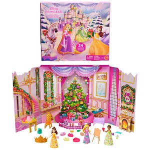 0194735296569 - Mattel GAMES Adventskalender Disney Princess mehrfarbig
