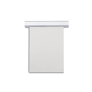 MAUL Klemmleiste 30,5 cm silber selbstklebend, 1 St.