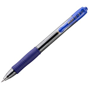 PILOT G2 Gelschreiber blau/transparent 0,4 mm, Schreibfarbe: blau, 1 St.