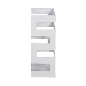 4001070263261 - Schirmständer 26326 Metall eckig weiß 4001070263261 HAKU Möbel