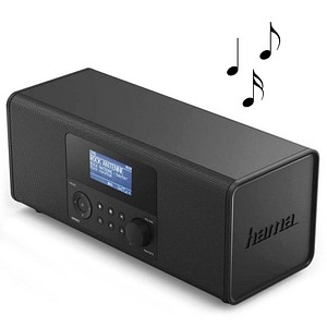 DR1400 DAB+ Empfänger schwarz