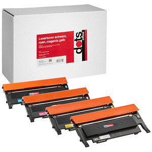 4250073737518 - 4 dots schwarz cyan magenta gelb Toner ersetzen SAMSUNG CLT-P406C (SU375A) 4250073737518 4 Stück