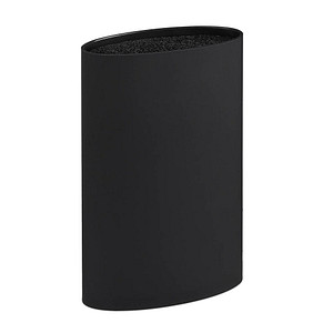 relaxdays Messerblock schwarz, 1 St.