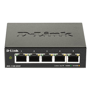 D-Link DGS-1100-05V2/E Switch 5-fach