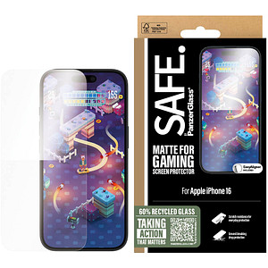 SAFE. by PanzerGlass™ Gaming Display-Schutzglas für Apple iPhone 15, iPhone 16