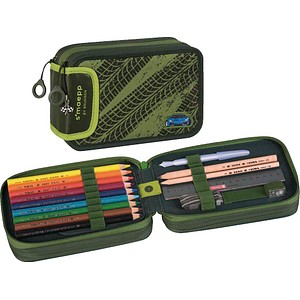 4061947151350 - Federmäppchen befüllt smaepp Fast Wheels grün hellgrün 33-teilig 200 x 75 cm