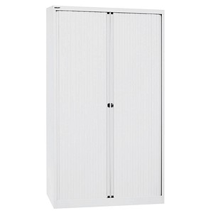 BISLEY Cito Rollladenschrank verkehrsweiß 4 Fachböden 120,0 x 43,0 x 198,0 cm