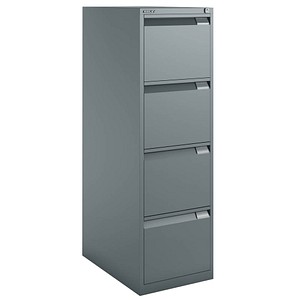 5020073767902 - BISLEY Hängeregistraturschrank anthrazit mit 4 Schubladen 413 x 622 x 1321 cm