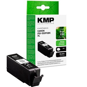 4011324000962 -  schwarz Druckerpatrone kompatibel zu Canon PGI-550 XL PGBK