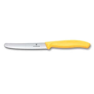 7613329191521 - VICTORINOX Frühstücksmesser Swiss Classic silber gelb glatt 1 St
