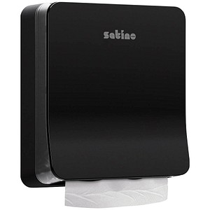 4000735367641 - Papierhandtuchspender HYGINITY Interfold S PT2 System 333413 schwarz Kunststoff