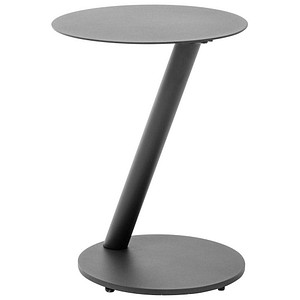 BEST Paros Beistelltisch rund Aluminium anthrazit 45,0 x 45,0 x 45,5 cm, 1 St.
