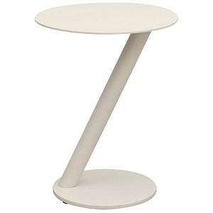 BEST Paros Beistelltisch rund Aluminium sand 45,0 x 45,0 x 45,5 cm, 1 St.