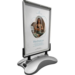 4250504562078 - Kundenstopper silber DIN A1 2 Fächer 4250504562078 LMG