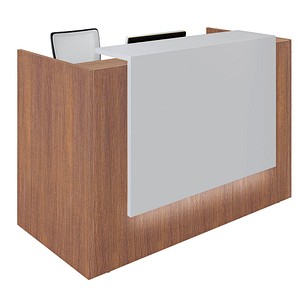 8029466989713 - Empfangstheke nussbaum canaletto weiß Z2C063 BANOO 8029466989713 Quadrifoglio