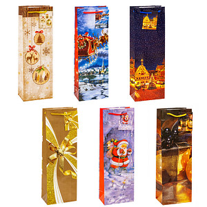 4022792942876 - Geschenktasche 84287-SG Weihnachten Serie 7 Weihnachten Kunststoffkordel mit Karte sortiert 12cm x 36cm 4022792942876 12 Stück 4022792942876 - Geschenktasche 84287-SG Weihnachten Serie 7 Weihnachten Kunststoffkordel mit Karte sortiert 12cm x 36cm 4022792942876 12 Stück