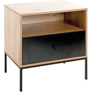 4001070544131 - Konsole Nachttisch eiche 550 x 420 x 600 cm 4001070544131 HAKU Möbel