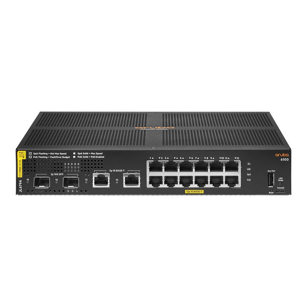 HPE CX6100 Switch 12-fach